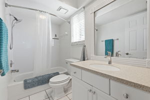 Bathroom for North Facing Bedroom