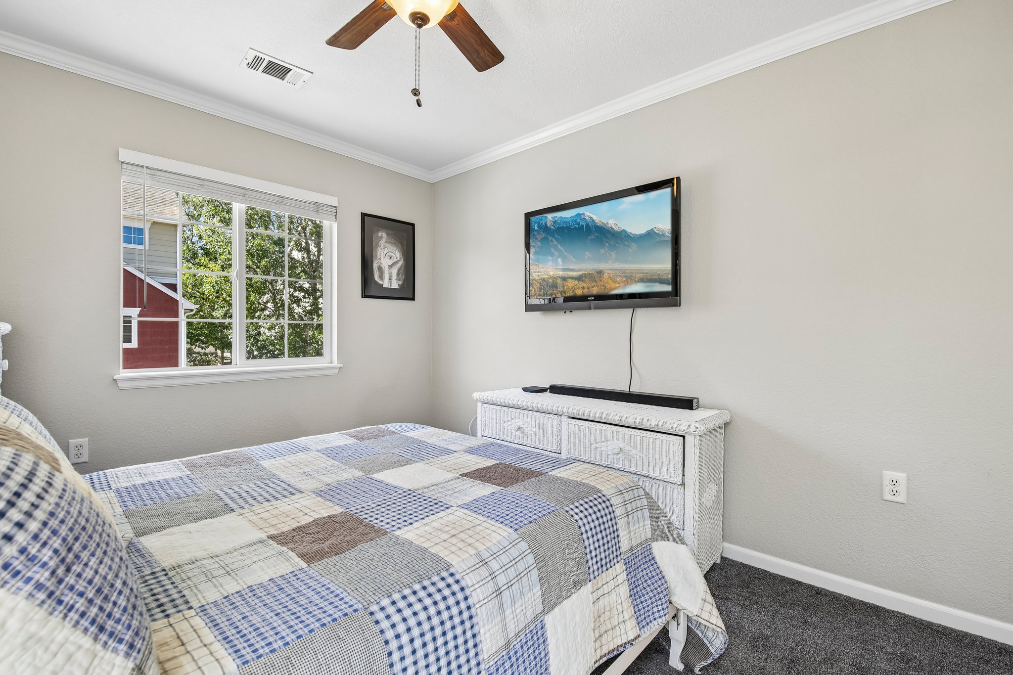 Light-filled bedroom #2