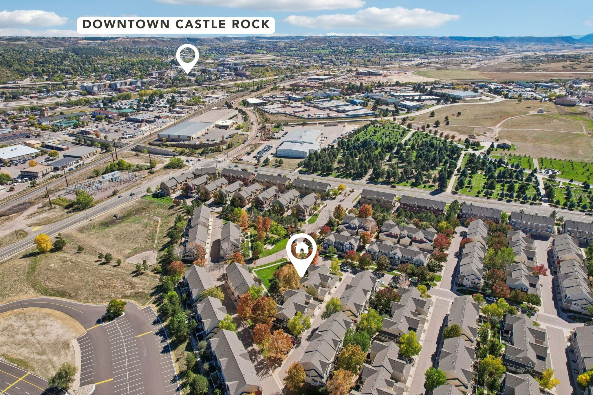 Only 5 min to Downtown Castle Rock!
