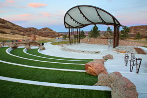 Concerts and community events at Amphitheater at Philip S Miller