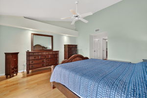 Waterfront Primary - Vaulted Ceilings - 2 Closets
