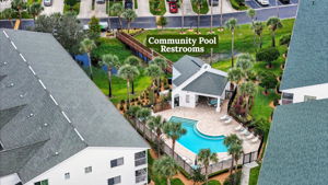 Community Pool with Restrooms