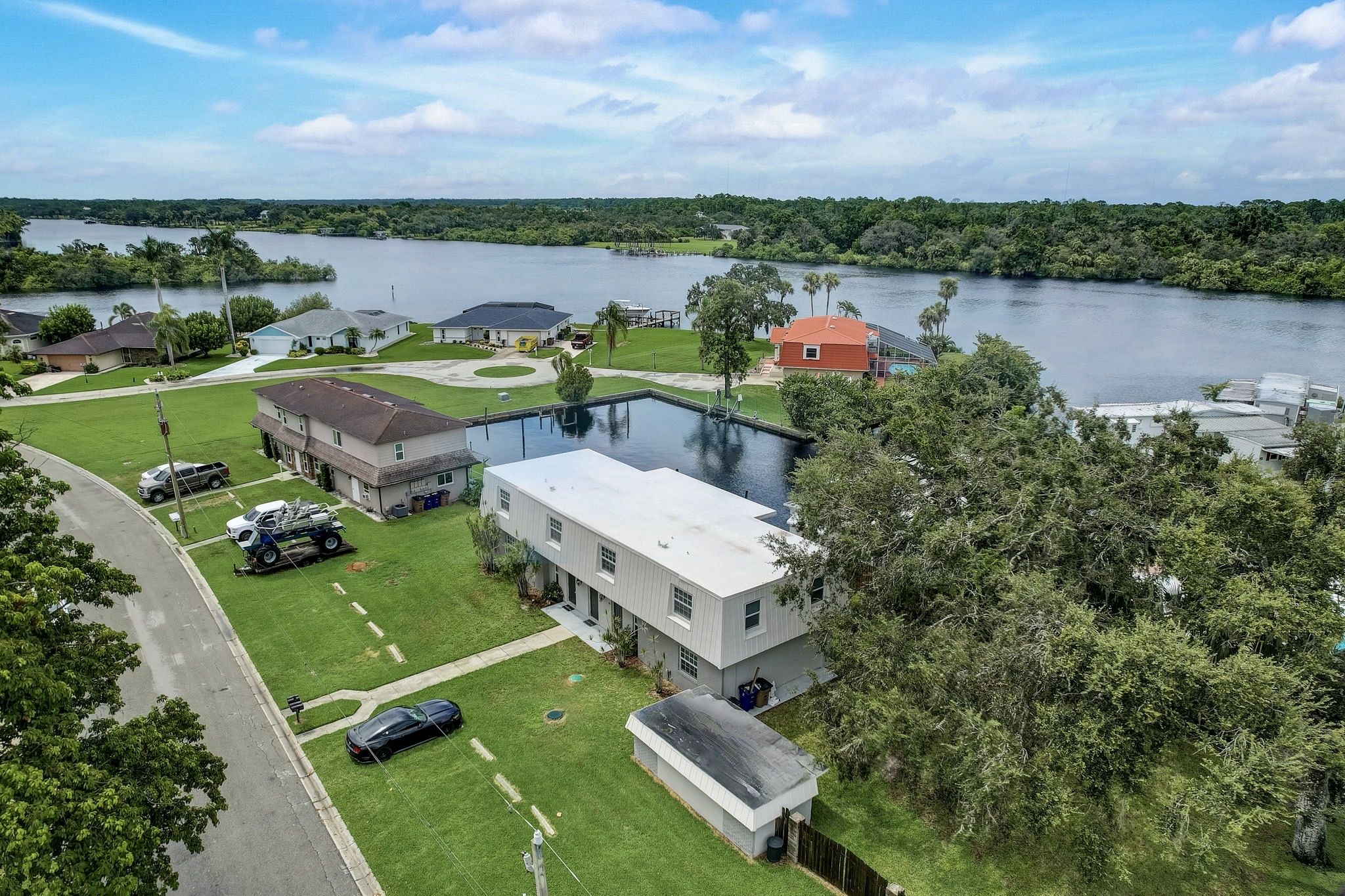 View of Caloosahatchee River