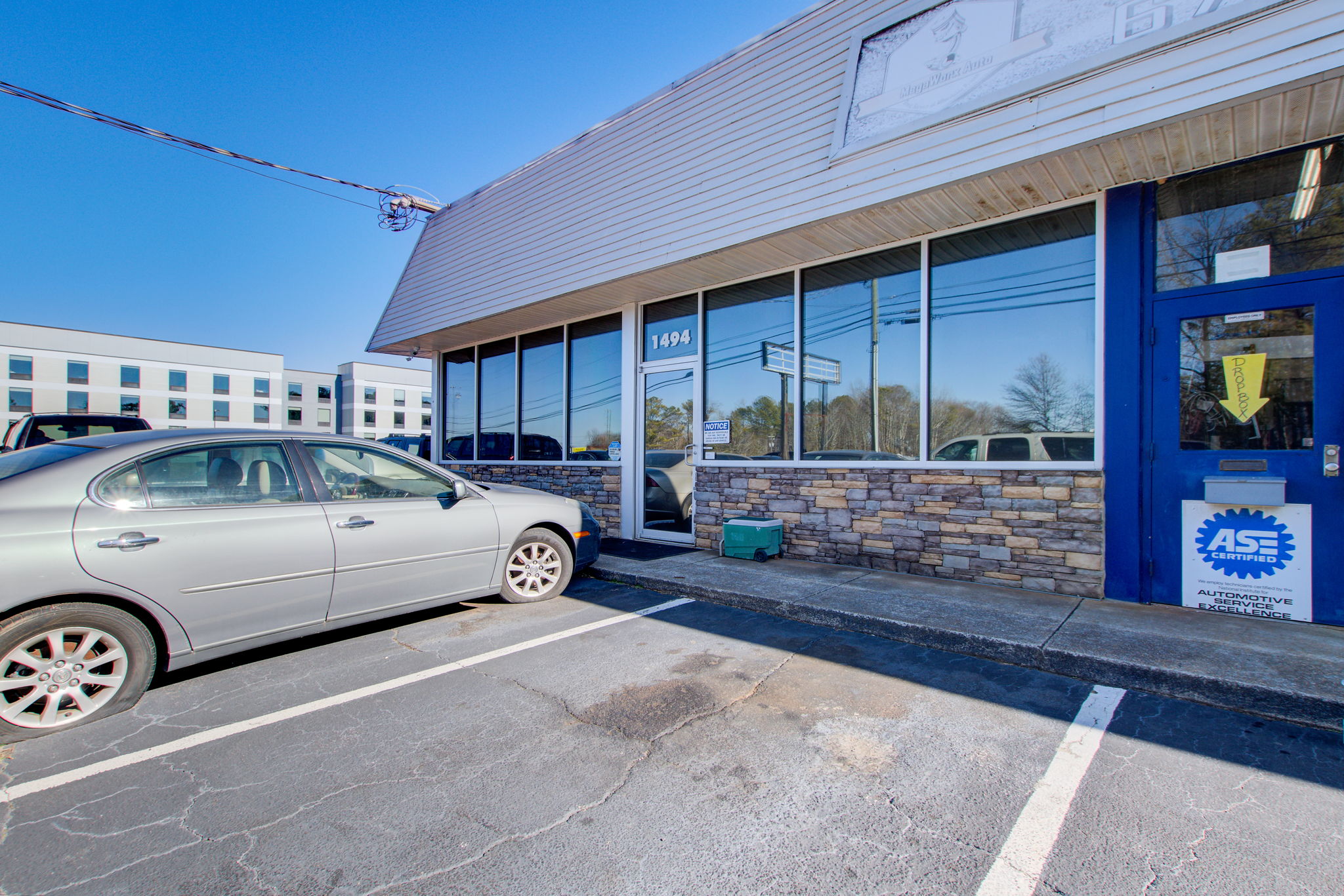 3 Exterior Building Partial w Dual Entry