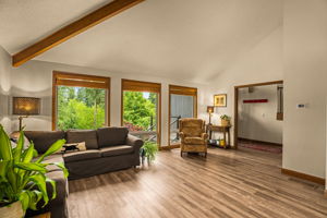 Living Room - Vaulted Ceilings