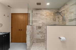 Primary Suite Bathroom - Walk-in Shower