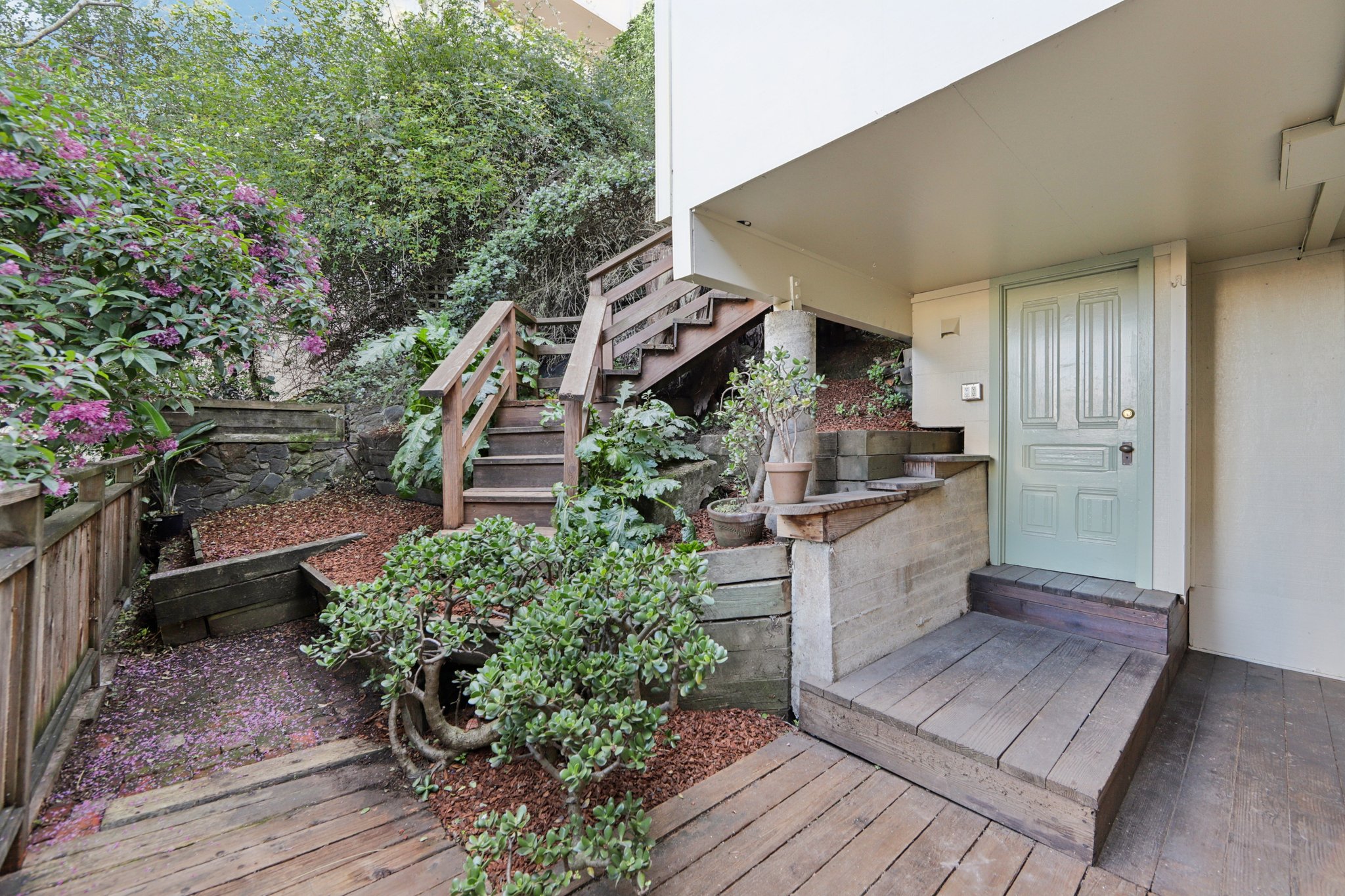 15 back patio/stairs