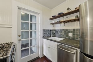 15 kitchen/back door