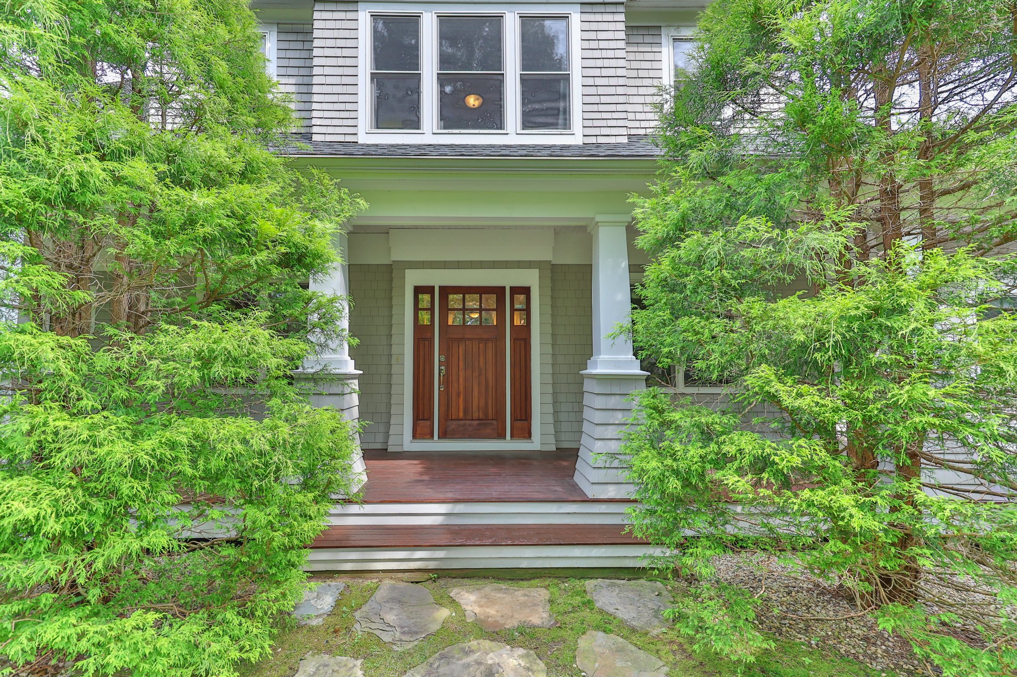 Front Door with farmers porch