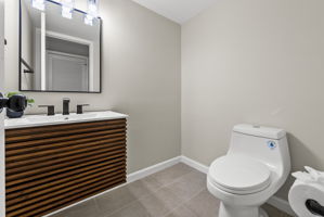 Newly Renovated Powder Room