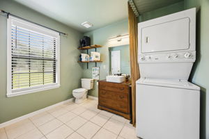 Half Bathroom/Laundry Room