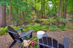 THIS IS YOUR BACKYARD. Imagine making a little time outdoors part of every day. Coffee among the ferns, a chapter beneath the trees, the brook providing the soundtrack. Right behind the house, a woodland retreat invites you to put down your phone and stay awhile. A little Catskills. A lot to come home to.