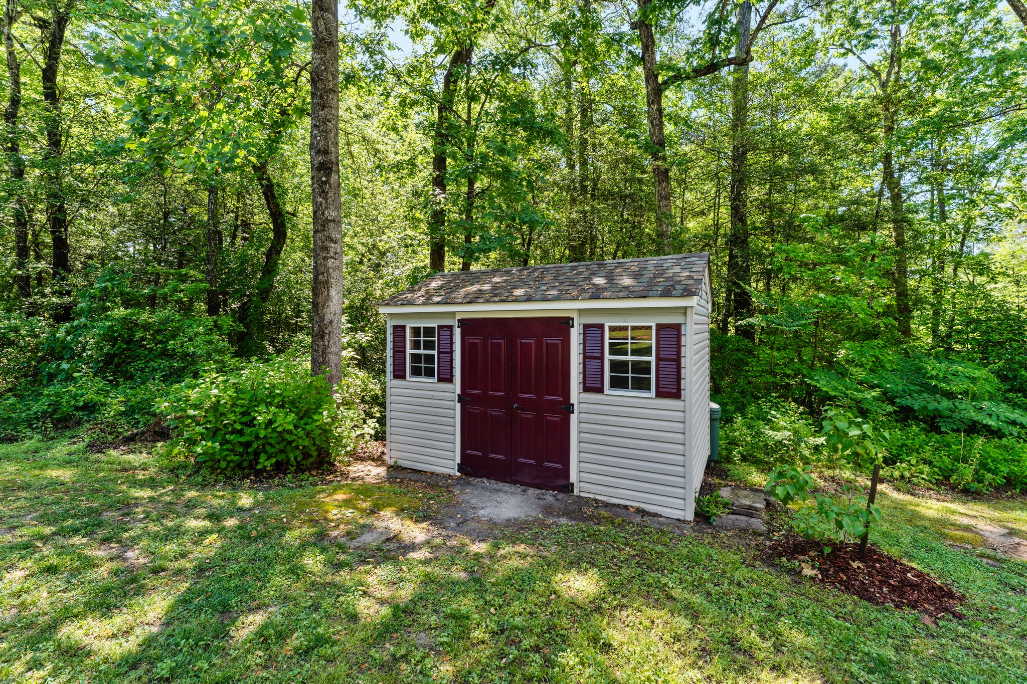 spacious shed