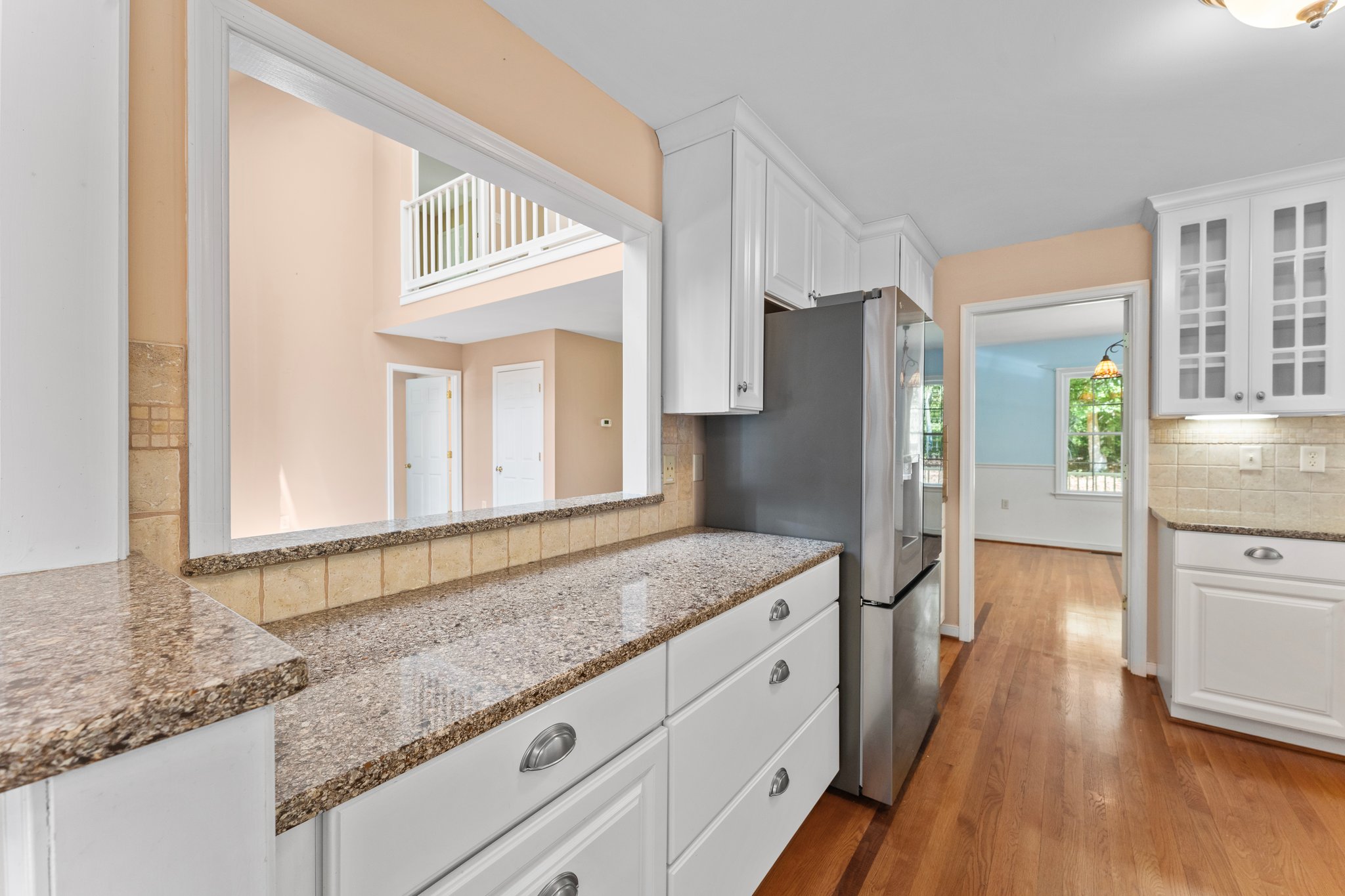 Open to family room