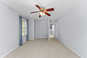 recessed for large dresser, desk or a 2nd closet