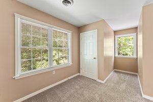double window and dormer window