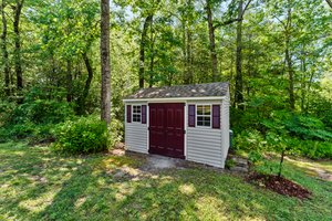 spacious shed