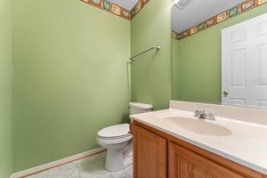 1st level powder room