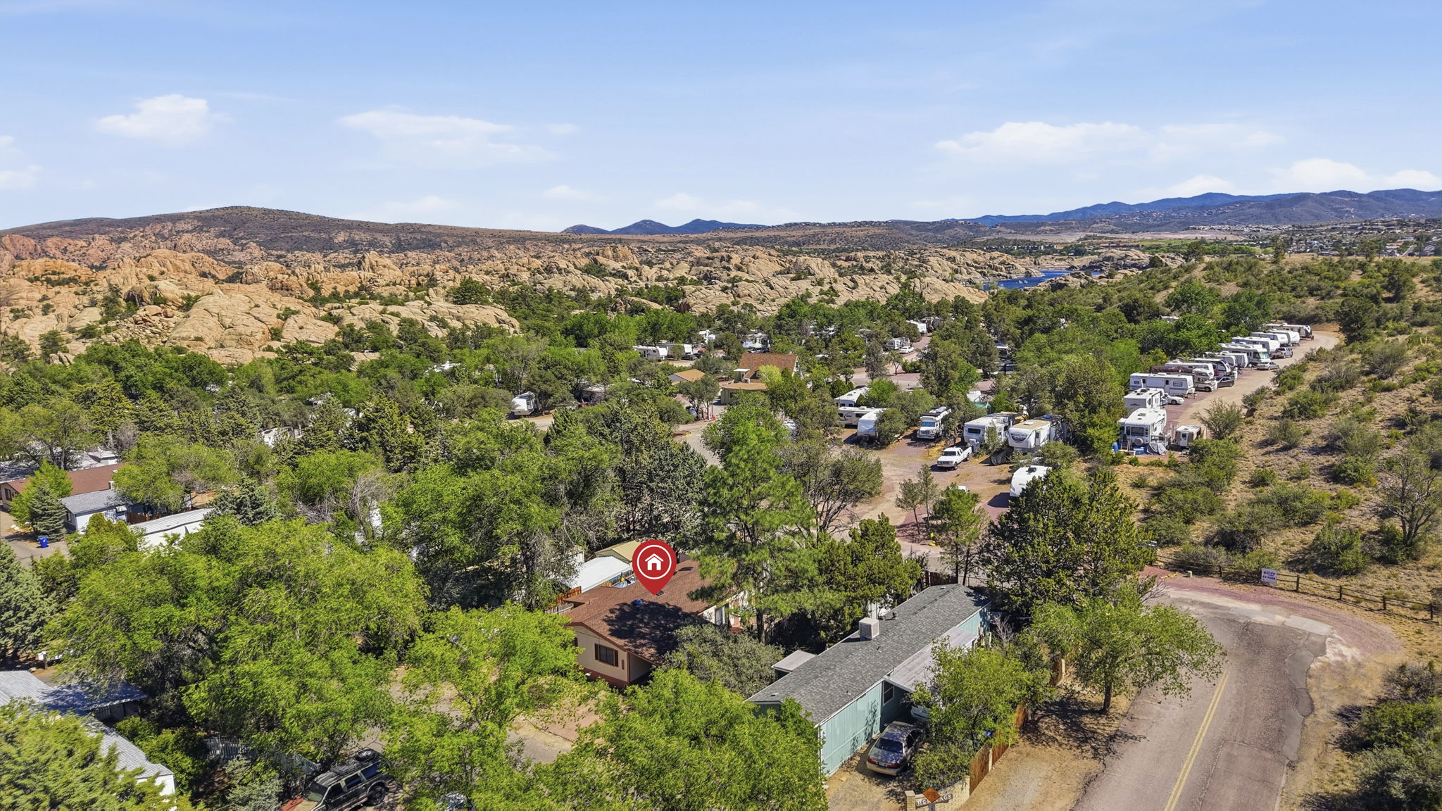 Aerial Pinned