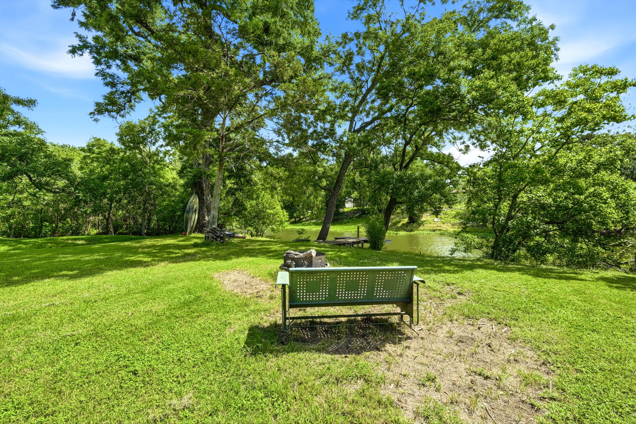 Firepit Area/ View of Creek
