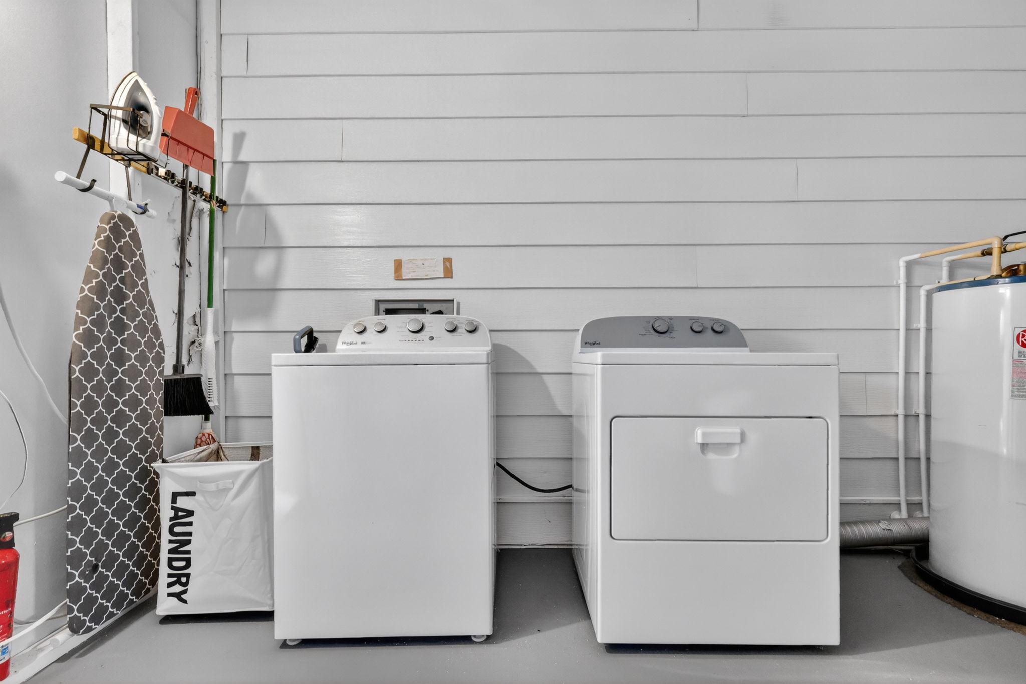 Laundry and Storage Room