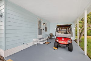 Carport with Golf Cart (Available Separately)