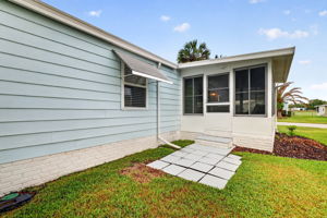 Rear Patio