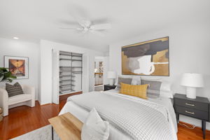 Second Bedroom with Elfa Shelves