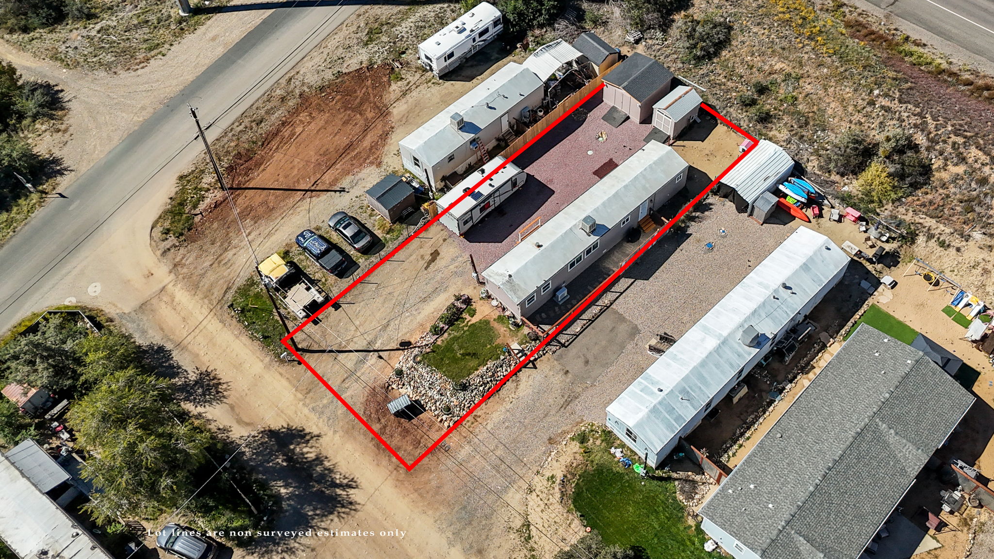 Birds Eye with Lot Lines