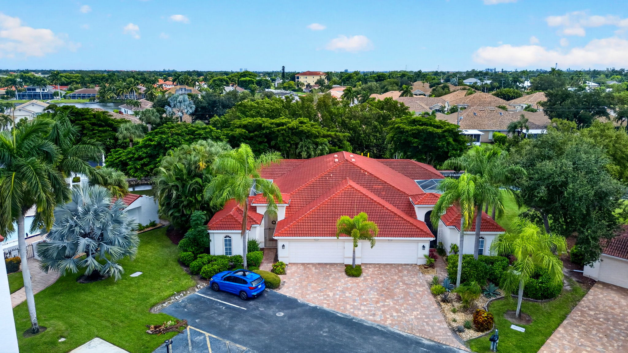 Aerial Front Exterior 1