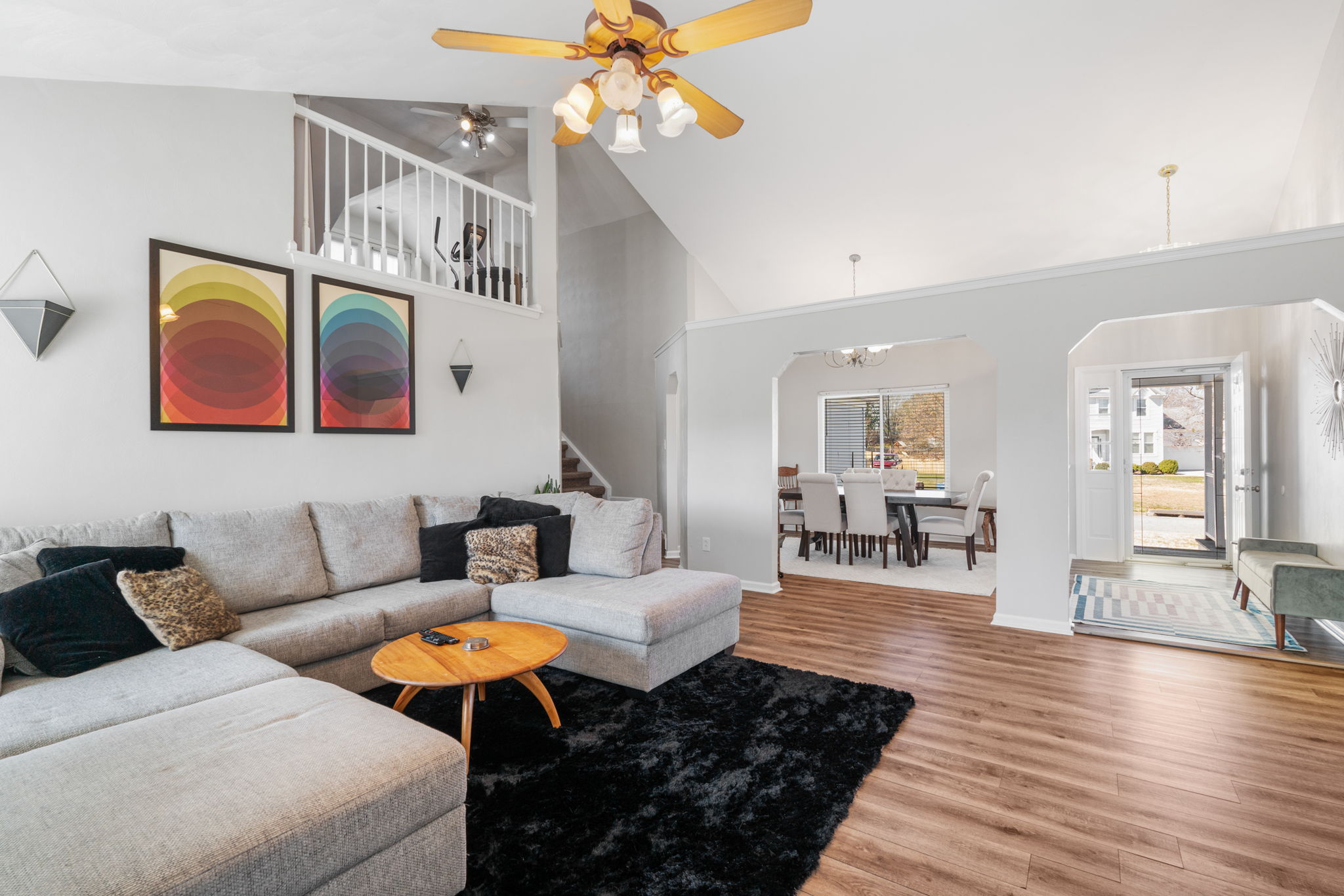 Living Room - Loft View