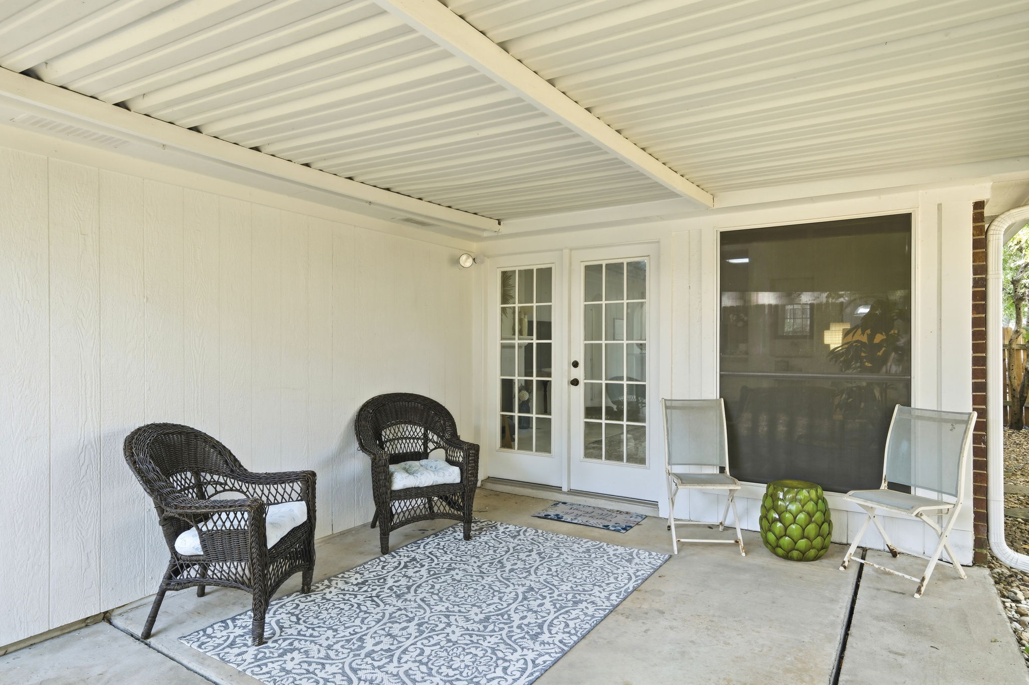 Covered Back Patio