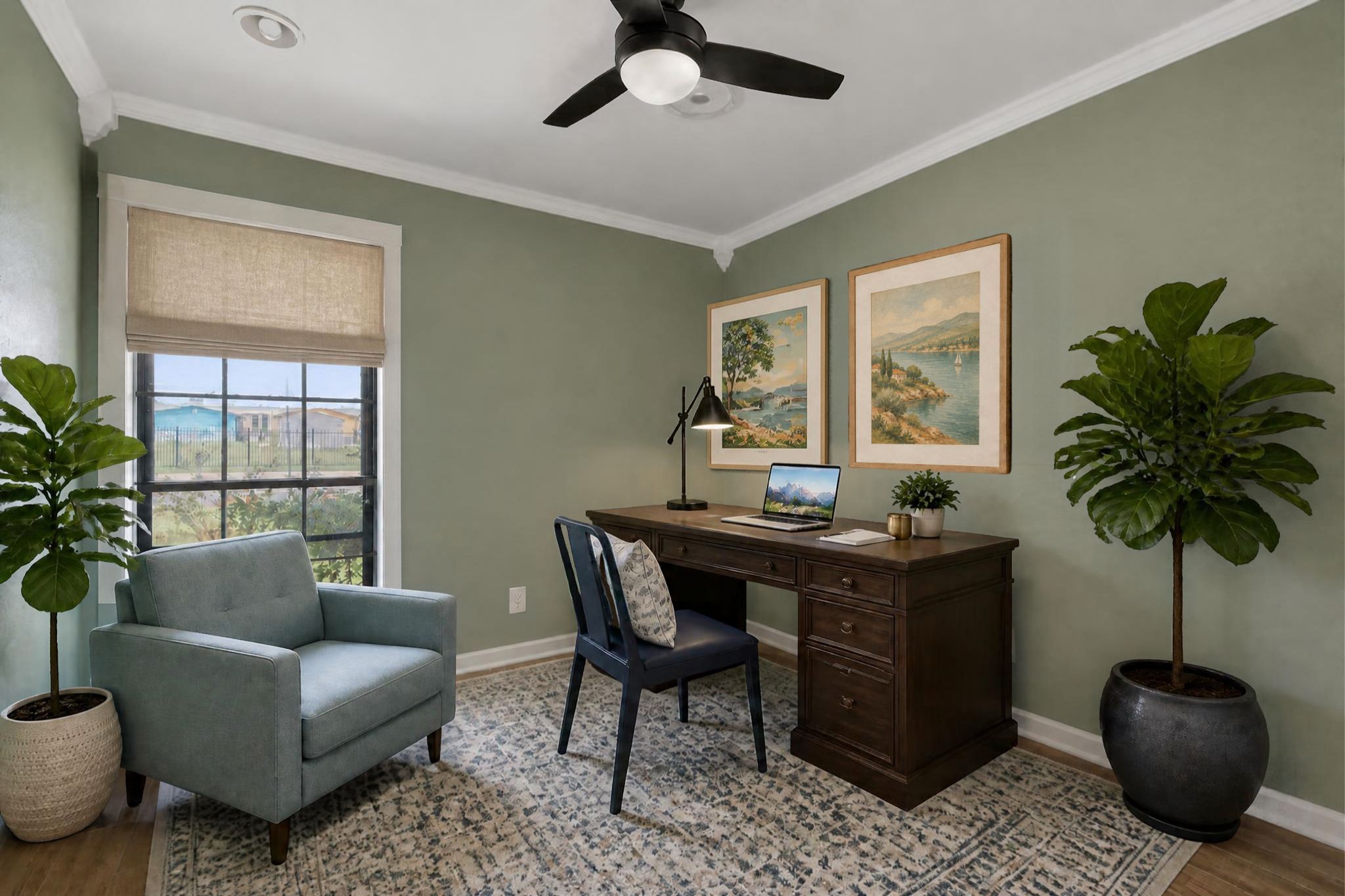 Virtual styling of bedroom 3