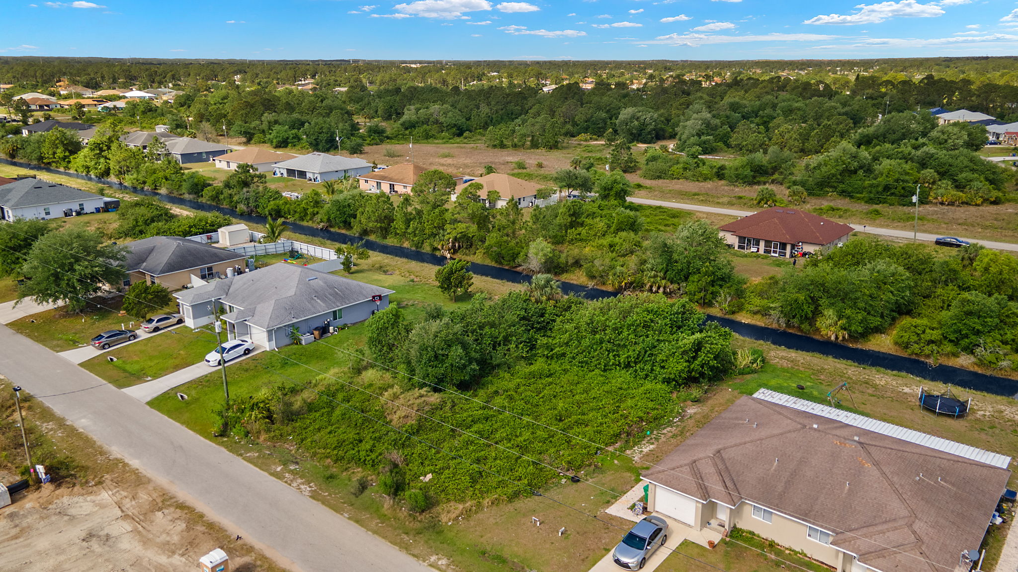 Aerial Front Exterior 2