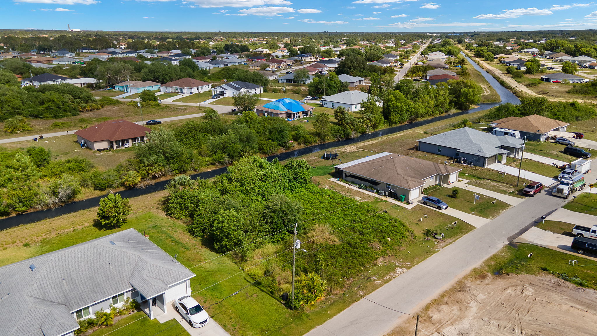 Aerial Front Exterior 3