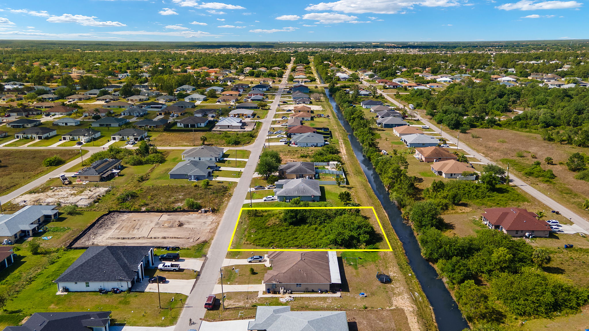 Aerial View 4 -Lot Lines