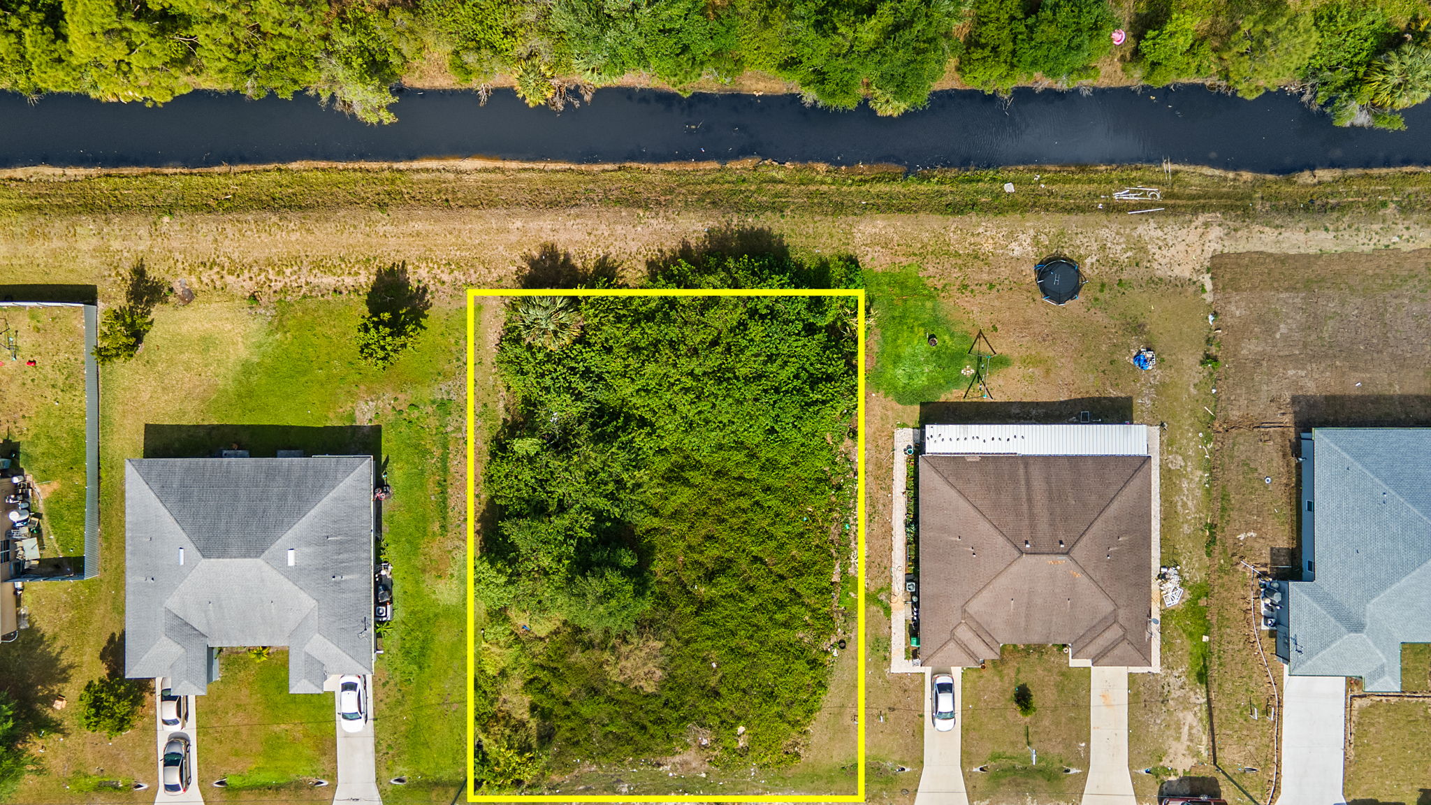 Aerial Overview 1 -Lot Lines