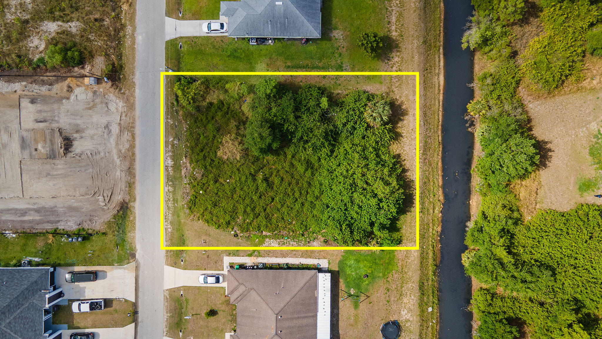 Aerial Overview 2 -Lot Lines