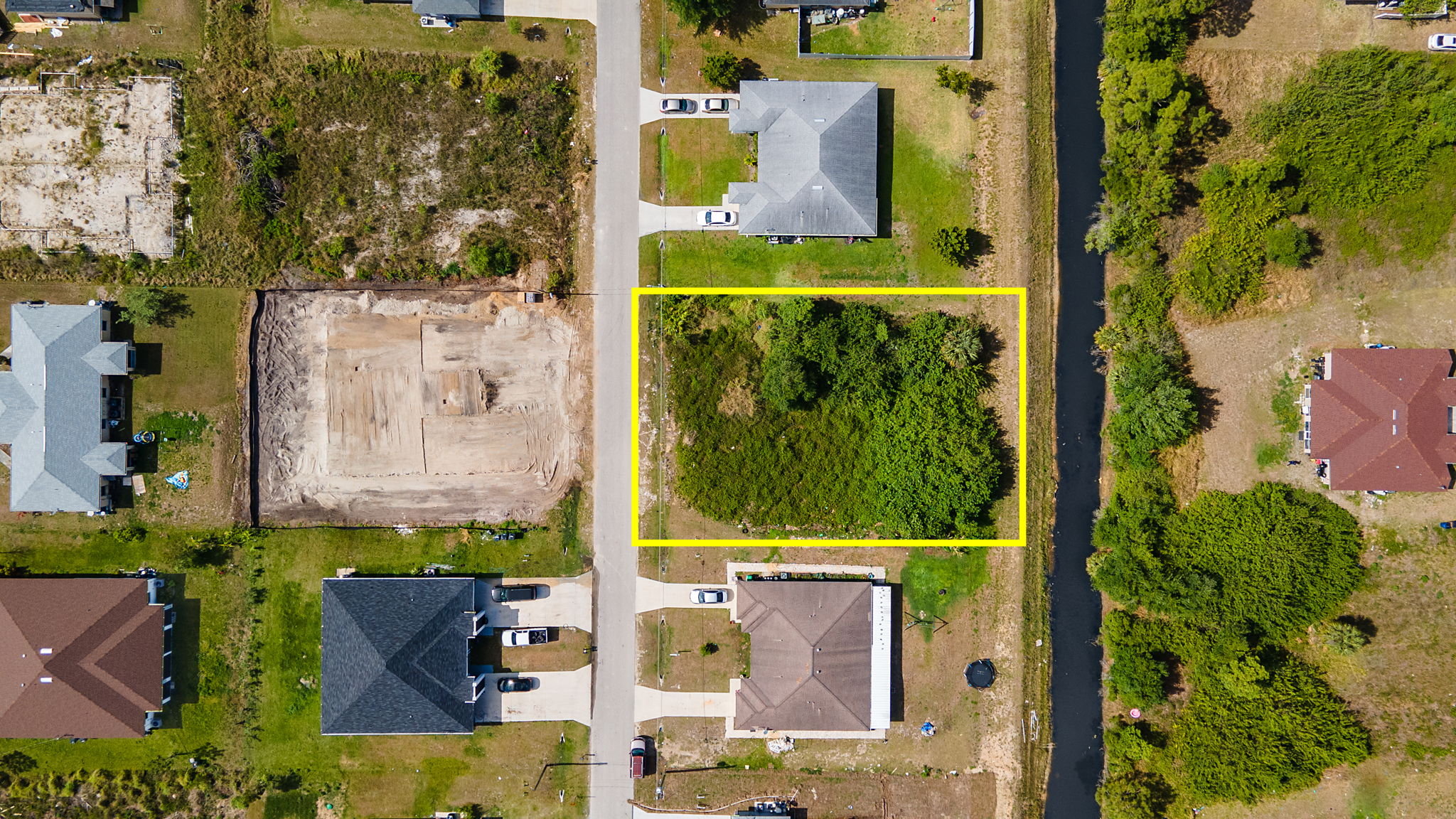 Aerial Overview 3 -Lot Lines