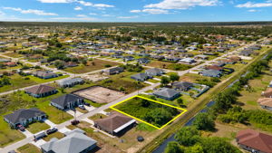 Aerial View 3 -Lot Lines