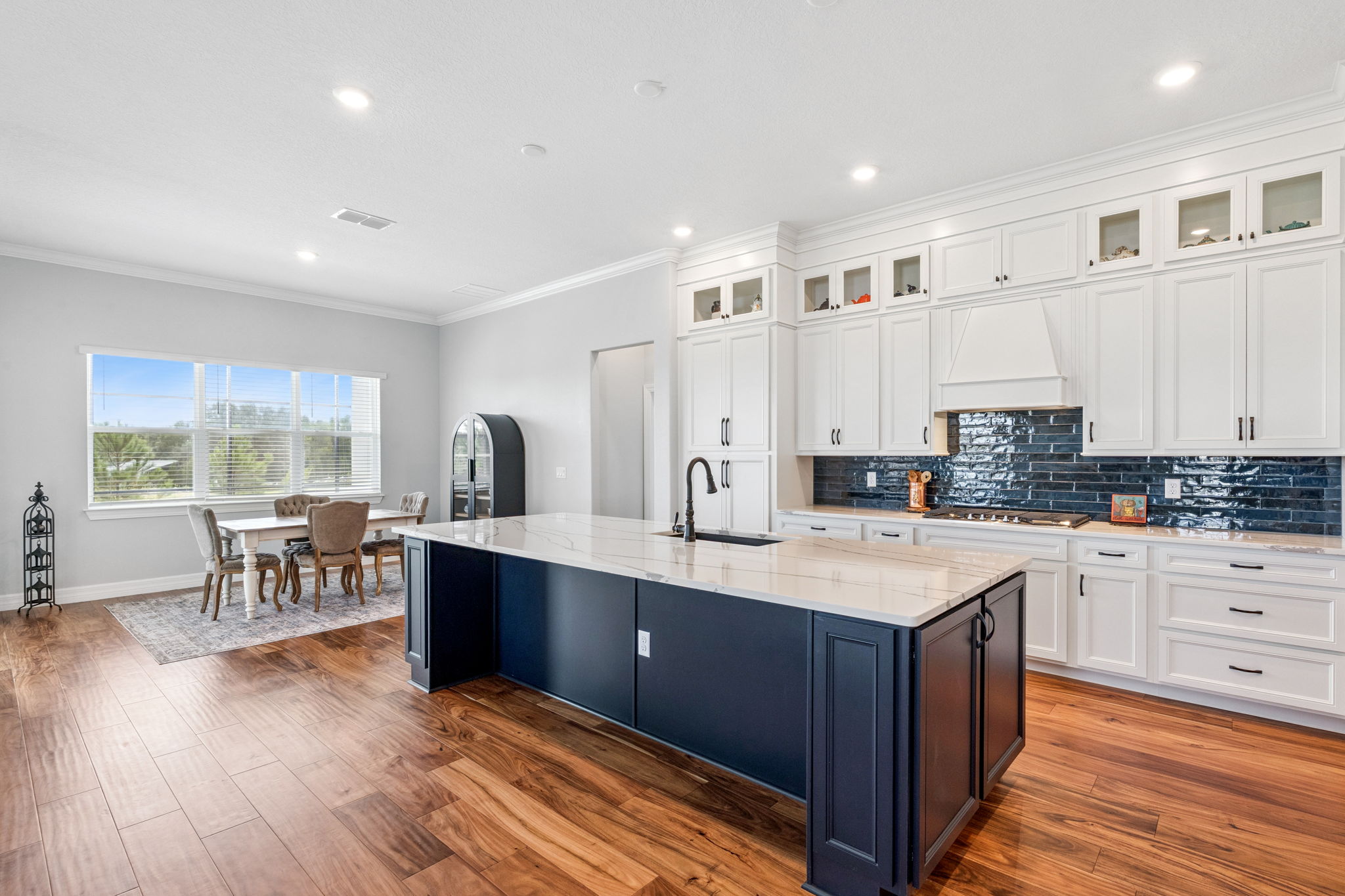 Kitchen and dining room