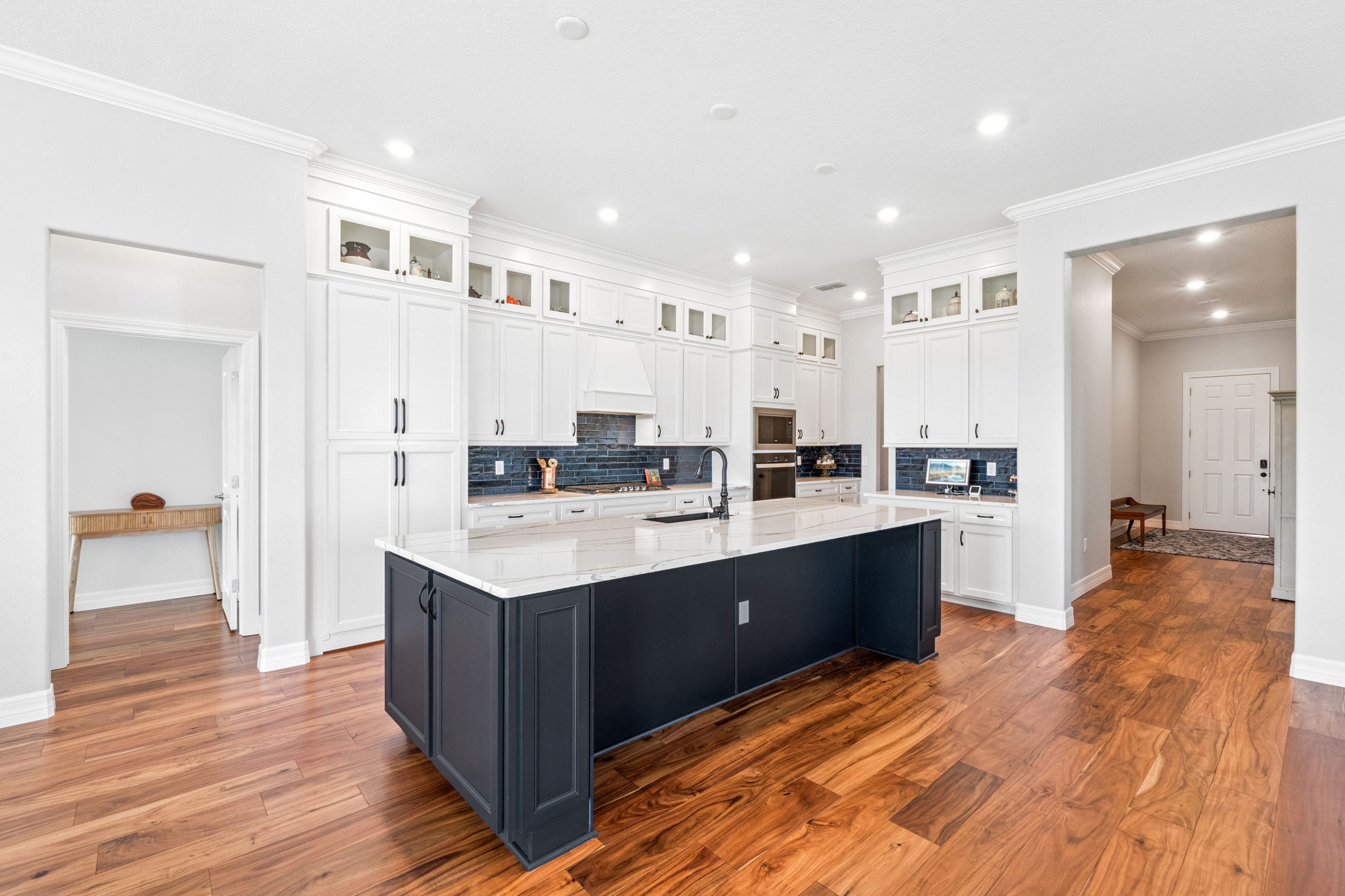 Kitchen and main entry