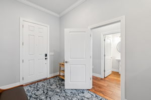 Main entry and Entry to guest wing