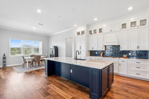 Kitchen and dining room