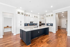 Kitchen and main entry