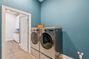 Laundry Room into prep Kitchen