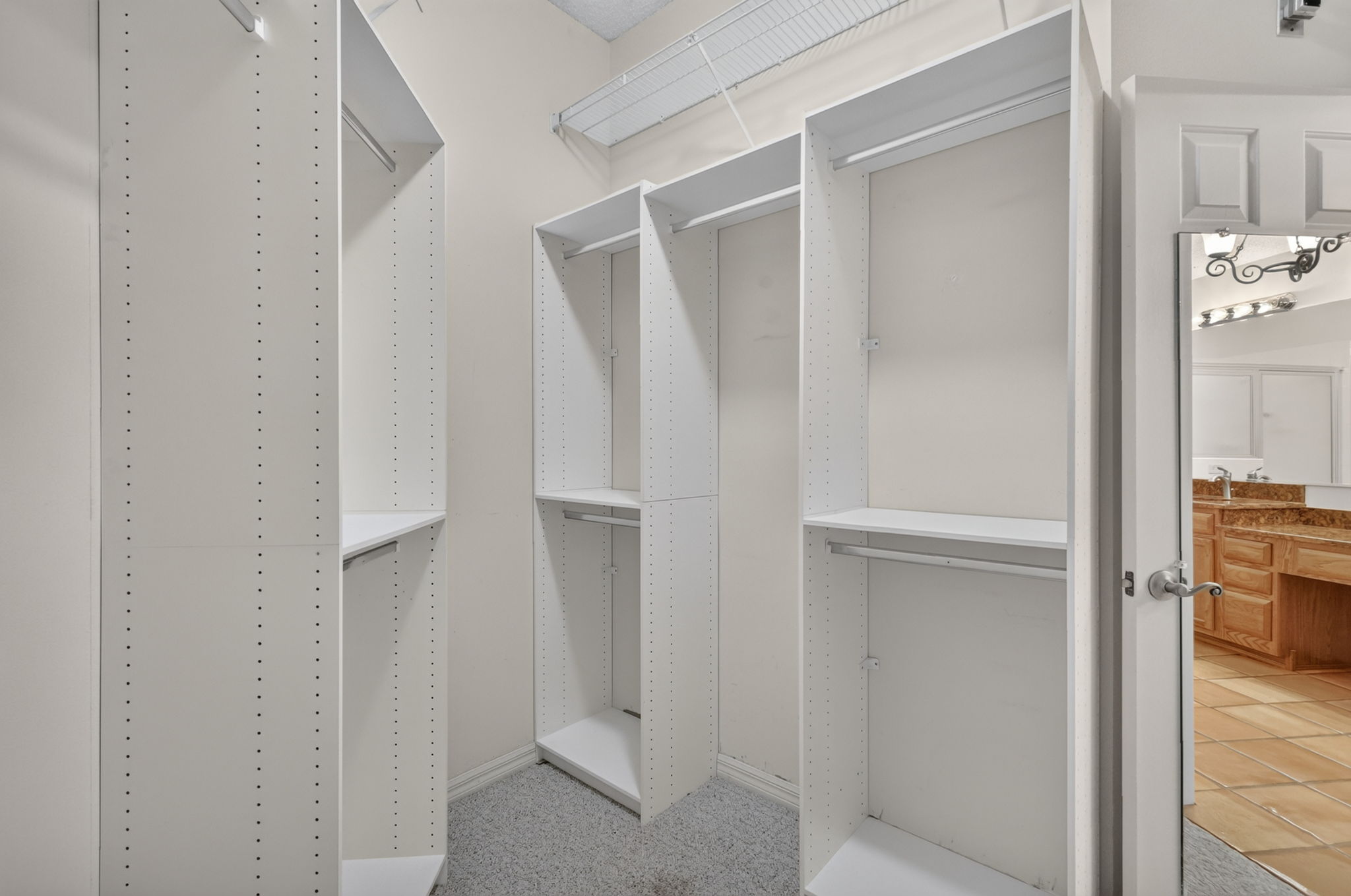 Primary Bedroom Custom Walk-In Closet