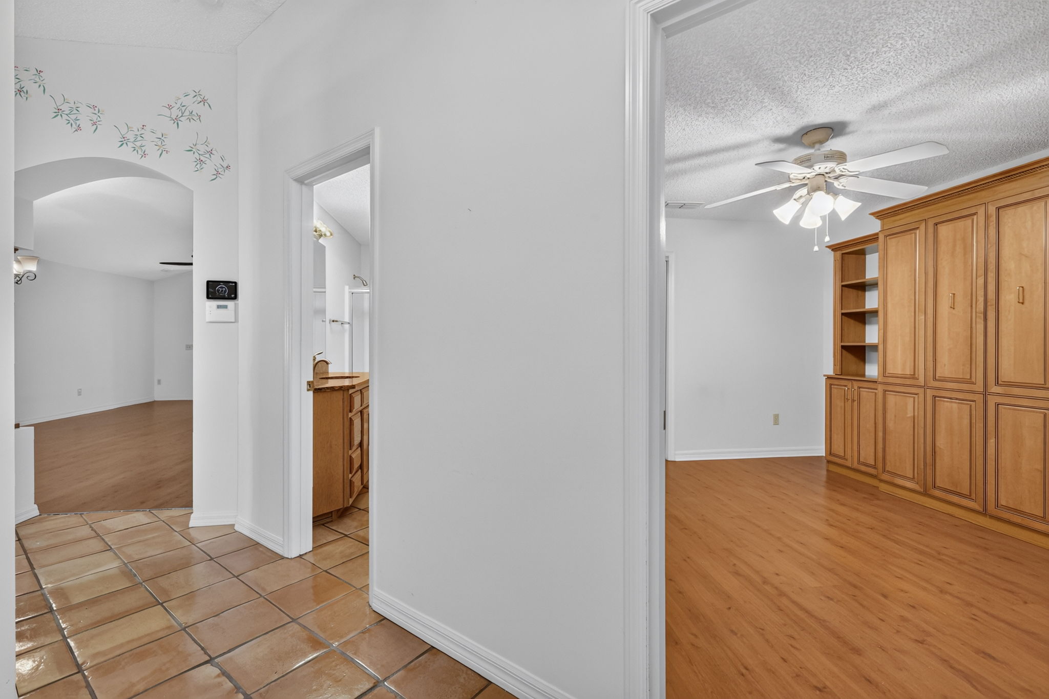 PRIVATE, POCKET Door Entry to En-Suite Second Bedroom