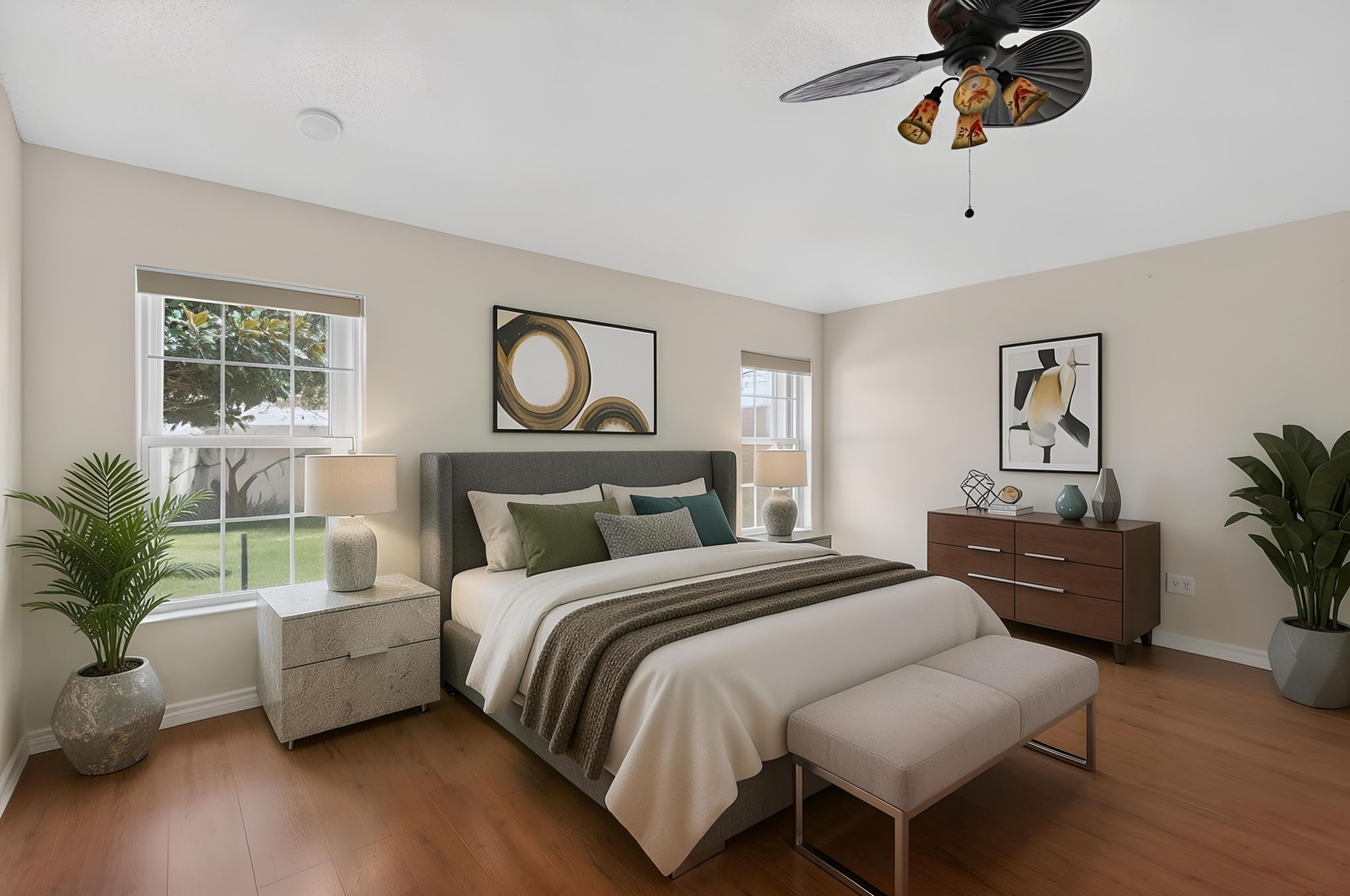 Primary Bedroom-Virtually Staged