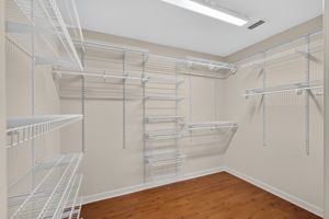 Spacious Walk-In Storage Closet